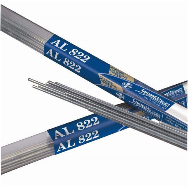 Lucas-Milhaupt (Warwick) 99088 AL 822 is a low temperature alloy