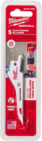 Milwaukee 48-00-1630 BLADE DUCT 5PK