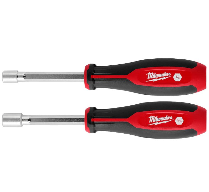 Milwaukee 48-22-2542 2PC SAE HOLLOWCORE MAGNETIC NUT DRIVER SET