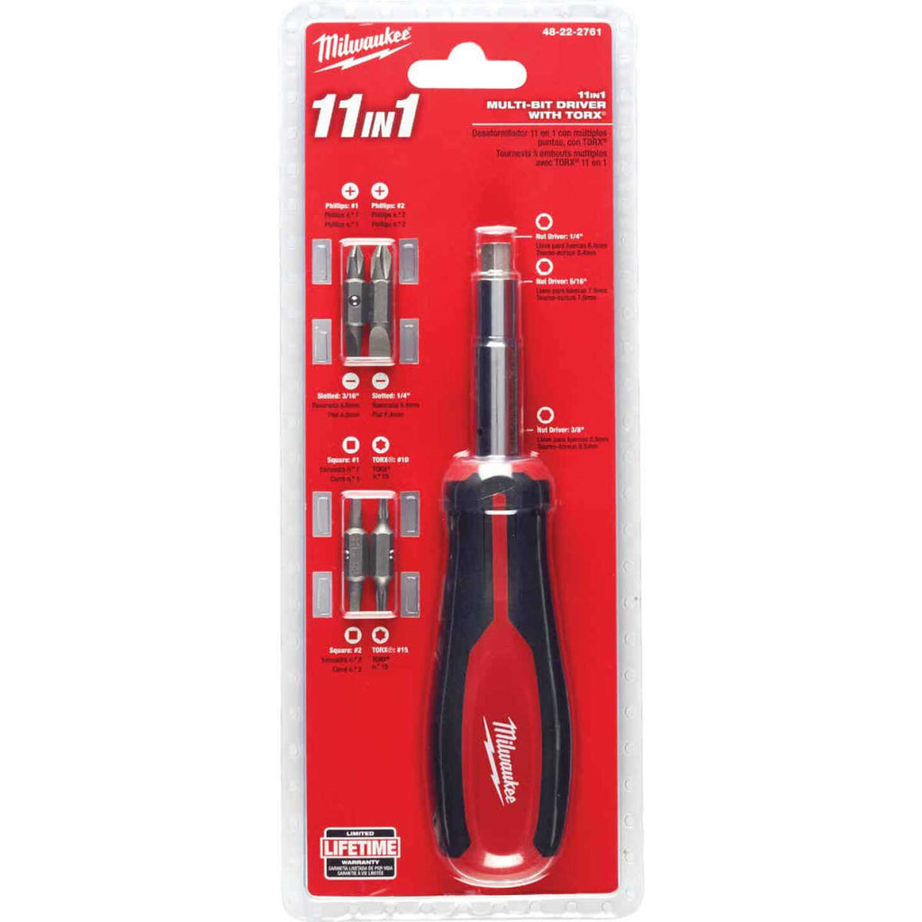 Milwaukee 48-22-2761 11IN1 SCREWDRIVER SQ