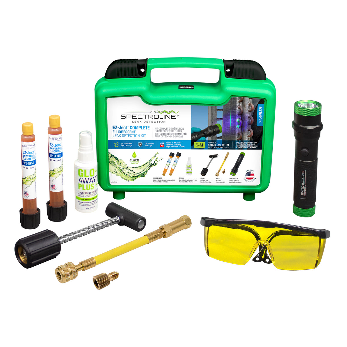Spectronics SPE-HVLEZE LEAK DETECTOR UV DYE KIT