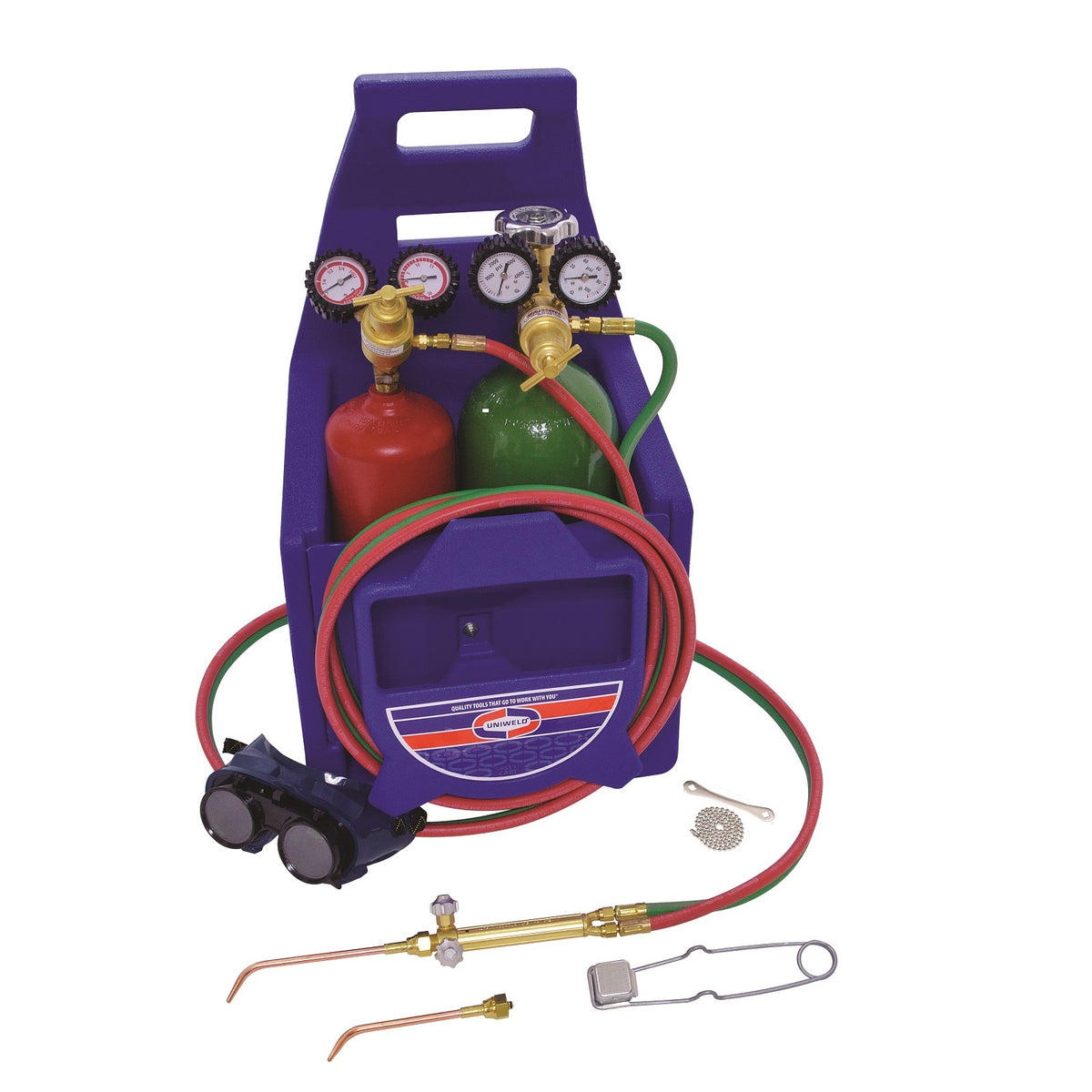 UNIWELD  KC100P Welding/Brazing Outfits, CA100, Type 17-0/Type 17-2, CT100-0D