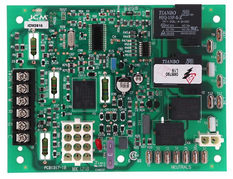 ICM Controls ICM2810 BOARD CONTROL FURNACE