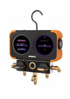 NAVAC N2DX FLEX-X Manifold Gauge, Digital Display, HD Color Graphic Interface, 72 refrigerants, A2L
