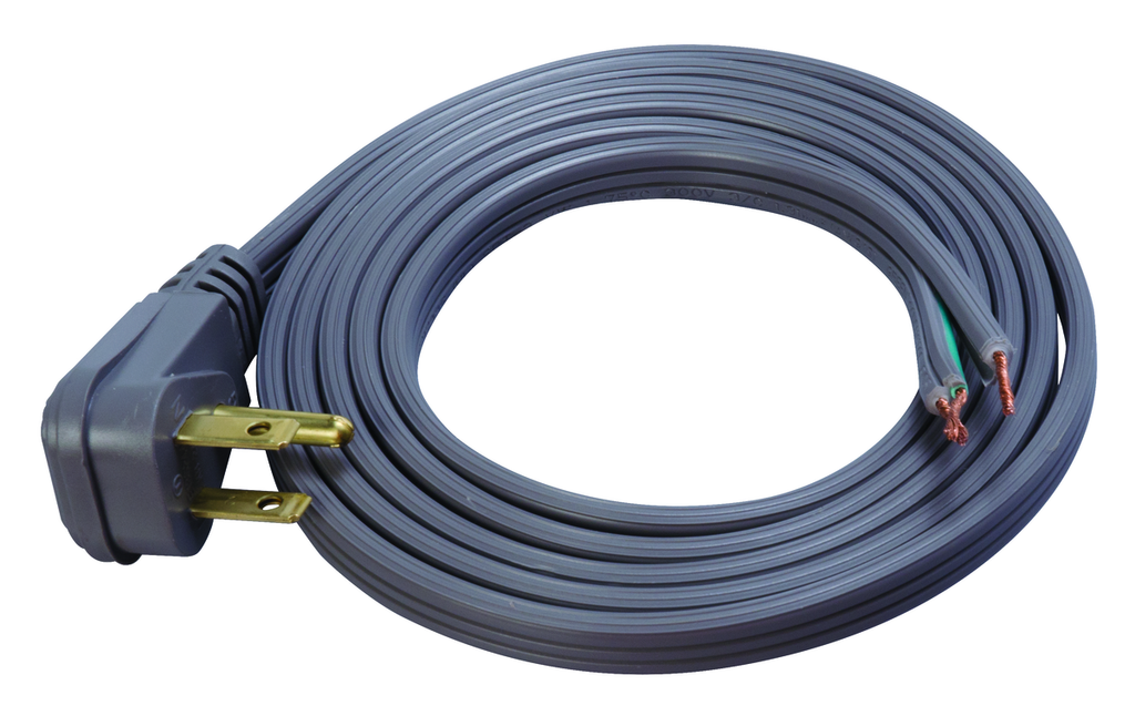 Southwire  9726SW8809 Type SPT-3 Power Supply Cord, Sleeve Packaging, 125 VAC, (2) 16 AWG Bare Copper Conductor, 6 ft L