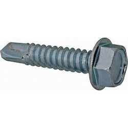 014160 SHEET METAL SCREW 8X1/2^10 8X1/2"1000PK HEX HEAD, SELF-TAP