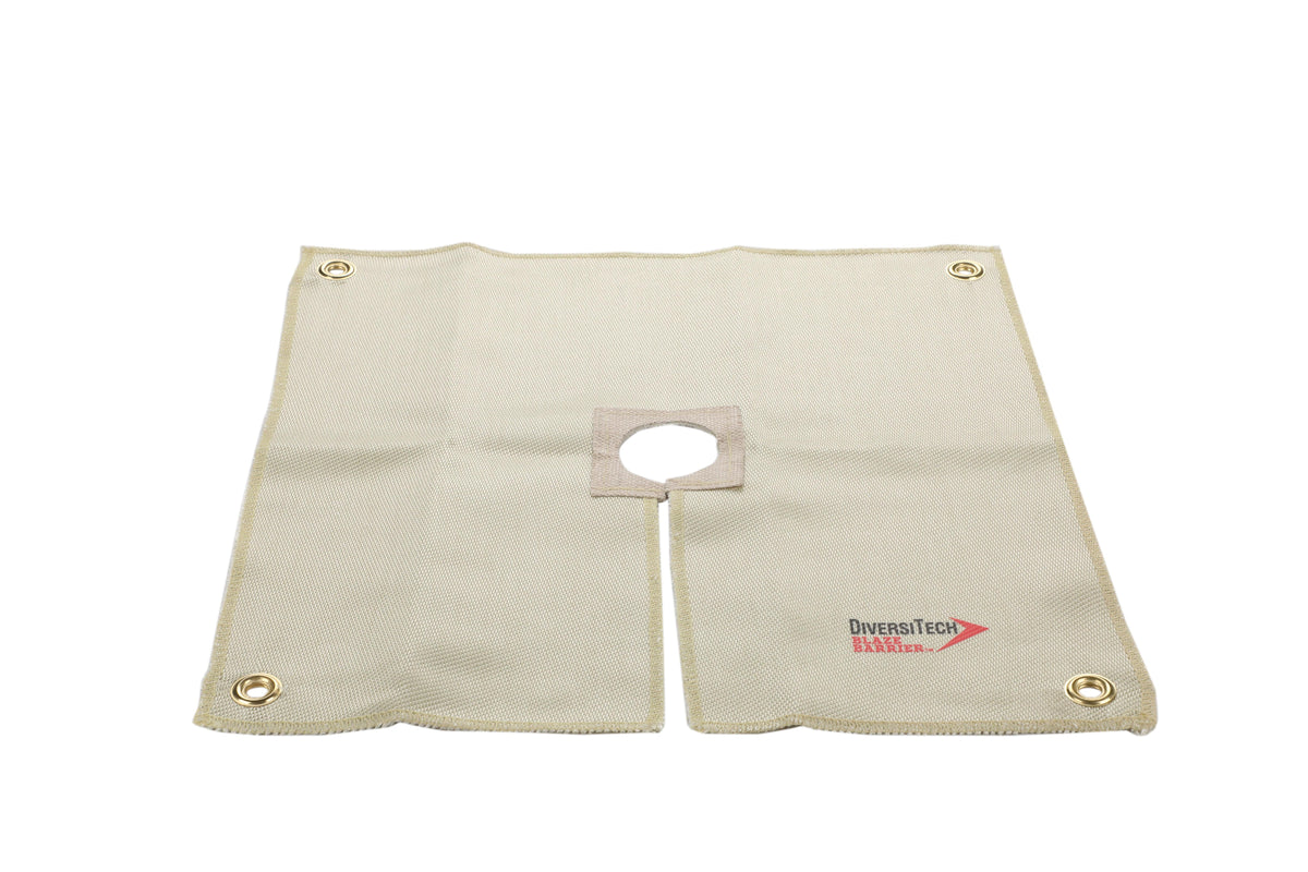 Diversitech 16510 Keyhole Heat Resistant Cloth With Cutout for Draping Over Pipes/Tubes