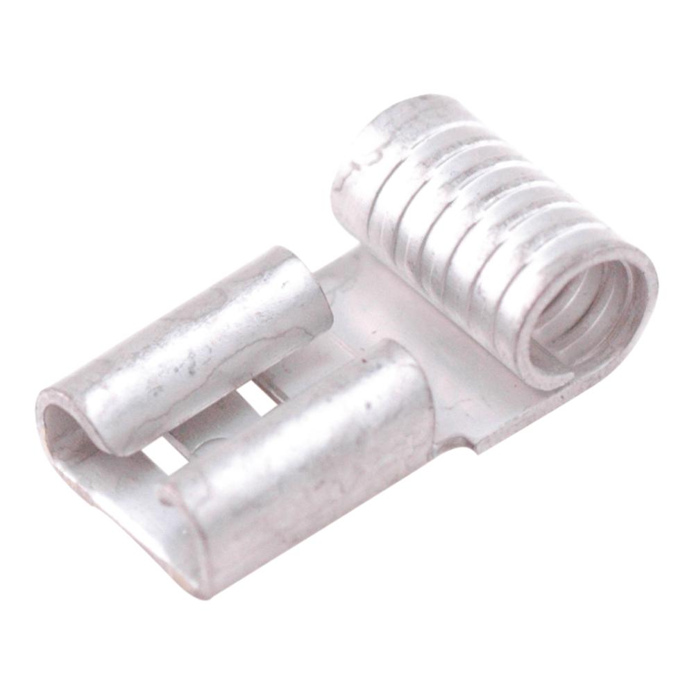Diversitech Devco  6224 Slip-On Flag Terminal, 12 to 10 AWG Conductor, 1/4 in Tab, Non-Insulated