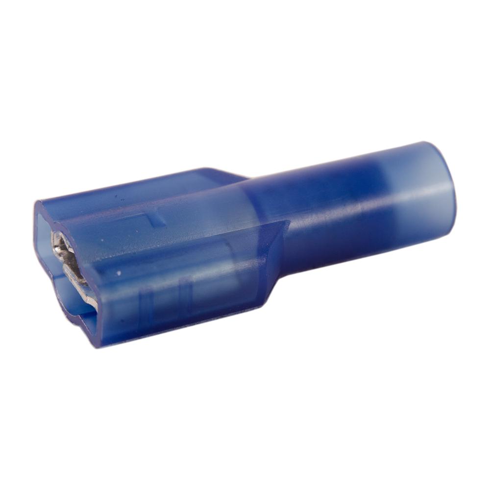 Diversitech 6233 Slip-On Solderless Terminal, 16 to 14 AWG Conductor, 1/4 in Tab, Fully Insulated