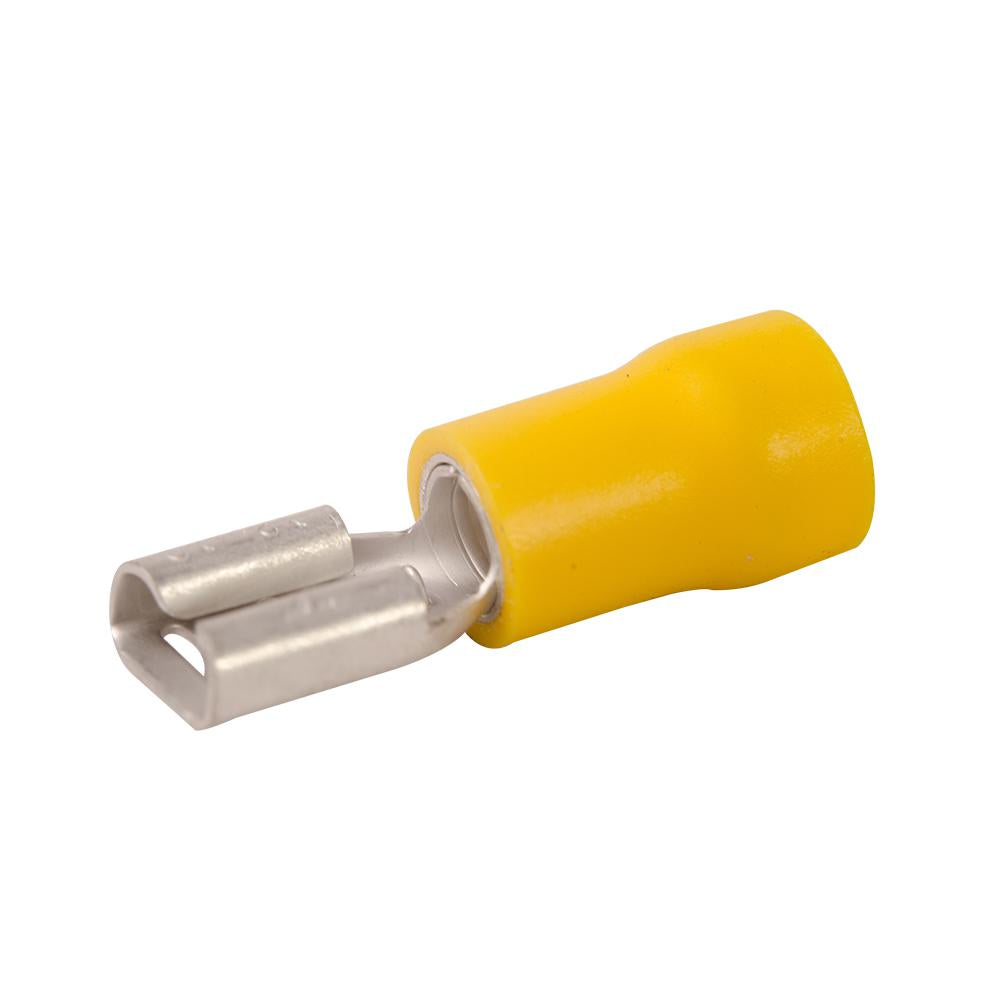 Diversitech Devco  6251 Slip On Terminal, 12 to 10 AWG Conductor, 1/4 in Tab, Fully Insulated