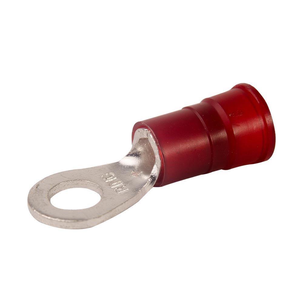 Diversitech Devco  6257NX Insulated Ring Terminal, 8 AWG Conductor, Copper Alloy