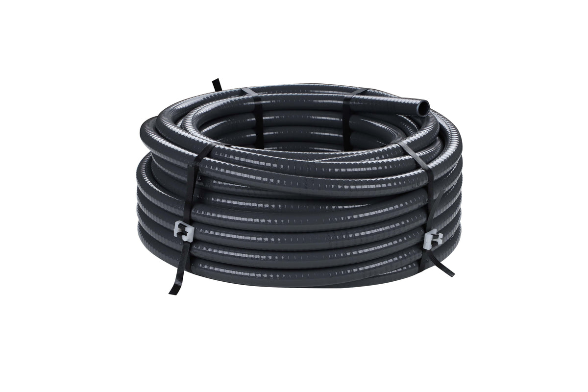 Diversitech DiversiTite  750-34100 Non-Metallic Liquid Tight Flexible Conduit, 3/4 in Trade, 100 ft L