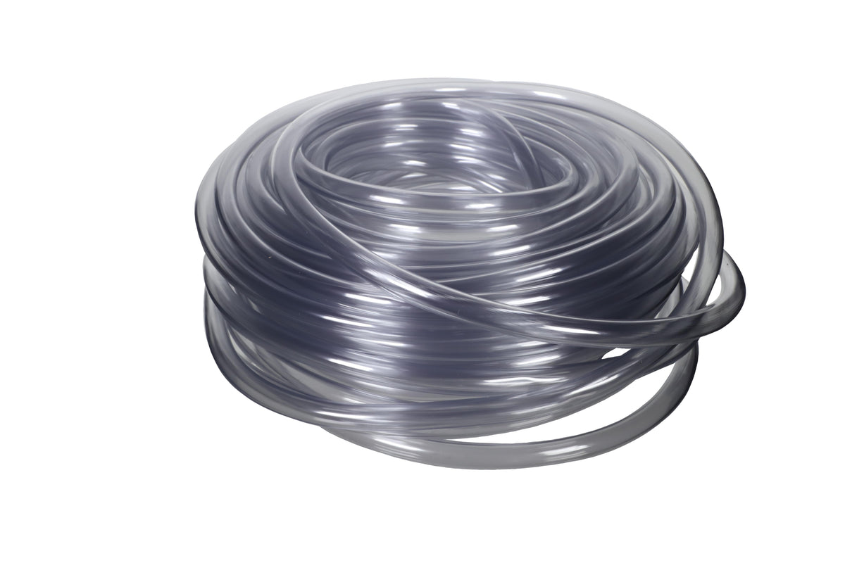 Diversitech 7-38 Drain Line Tubing, 100 ft L x 0.375 in ID x 0.495 in OD, Vinyl