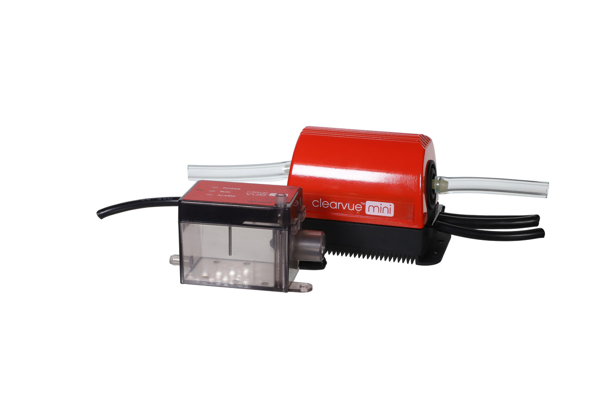 Diversitech ClearVue  Min CVMINI Mini Condensate Pump, 3.38 oz/min Flow Rate