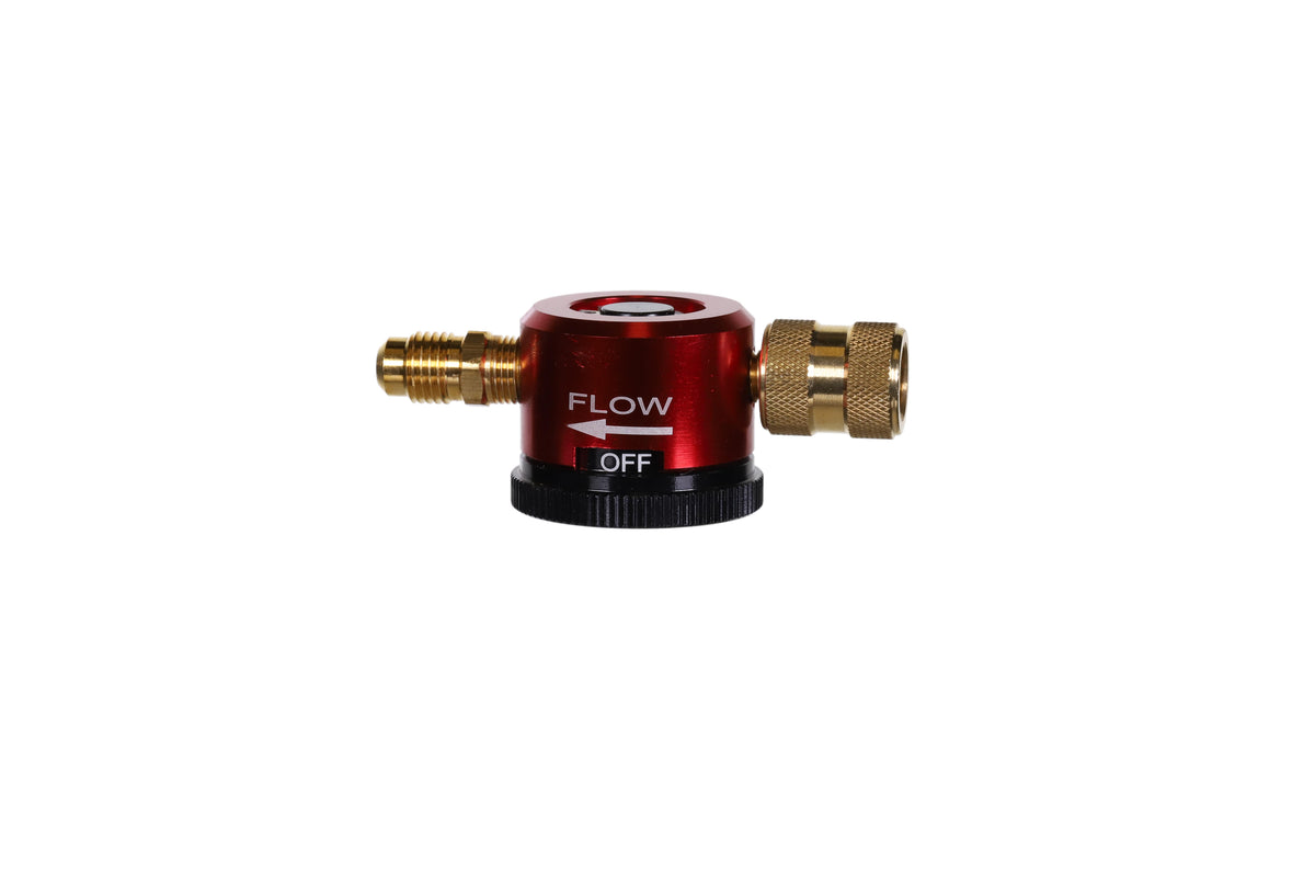 Diversitech DP-1 Nitrogen Purge Tool, 1/4 in, Male SAE Flare x Swivel Female SAE Flare, 25 to 35 scfh, Domestic