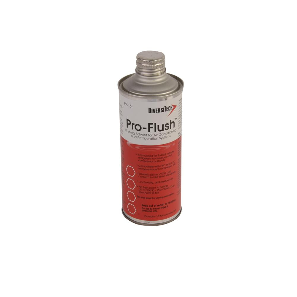 Diversitech Pro-Flush  PF-16 Flushing Solvent, 16 oz Can, Liquid, Clear, Sweet