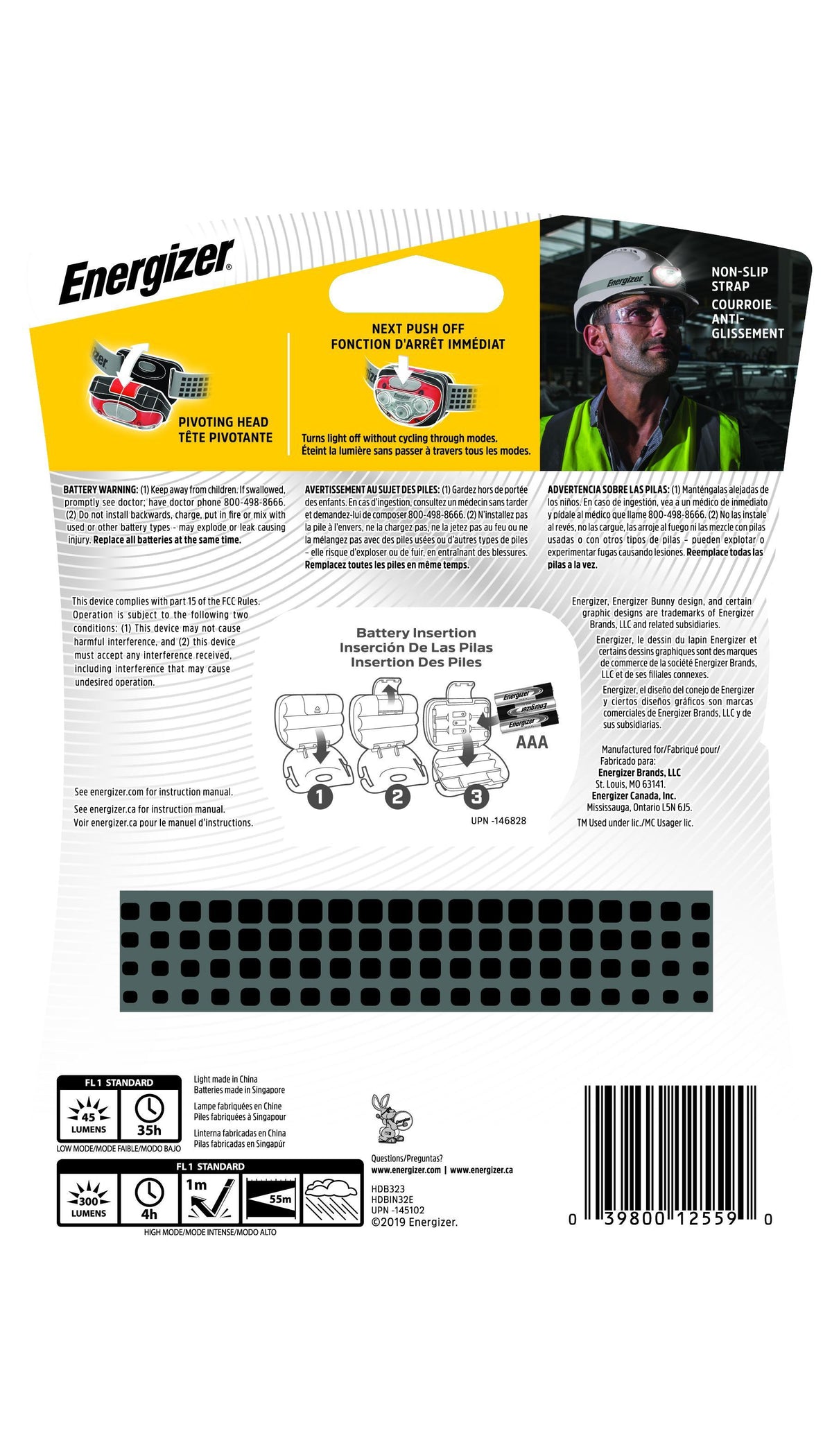 Selecta HDBIN32E HEADLAMP LED