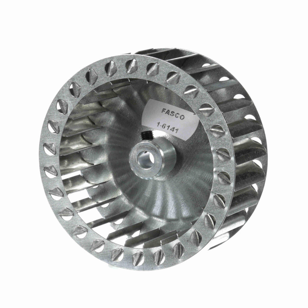 Fasco America 1-6141 BLOWER WHEEL 4D 1-1/2W 5/16SH CCW SINGLE INLET