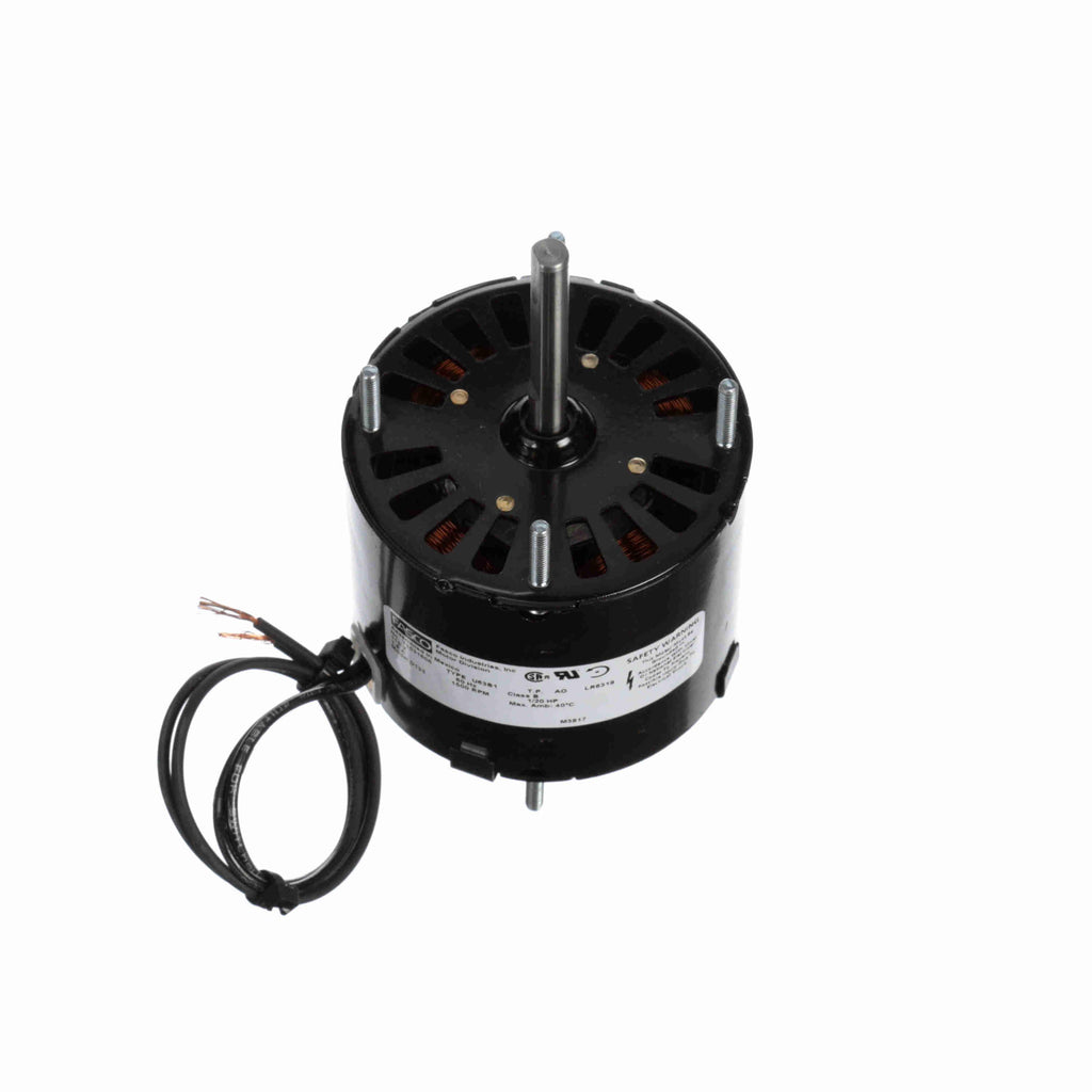 Fasco America D133 BLOWER MTR 1/20HP 150 1500 115V 33/8D 5/16SH SHADE CCWSE