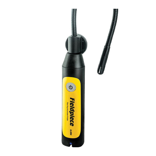 Fieldpiece Job Link  JL3RH Flex Psychrometer Probe, 0 to 100 % RH Humidity, +/-2.5% (10% RH to 90% RH), +/-(5%) <10% RH, >90% RH Accuracy, 32 to 122 deg F, Rubber