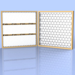 Glasfloss  GDS12361 Disposable Panel Filter, 12 in W x 1 in D x 36 in H, MERV: 1 to 5, 180 deg F, Domestic