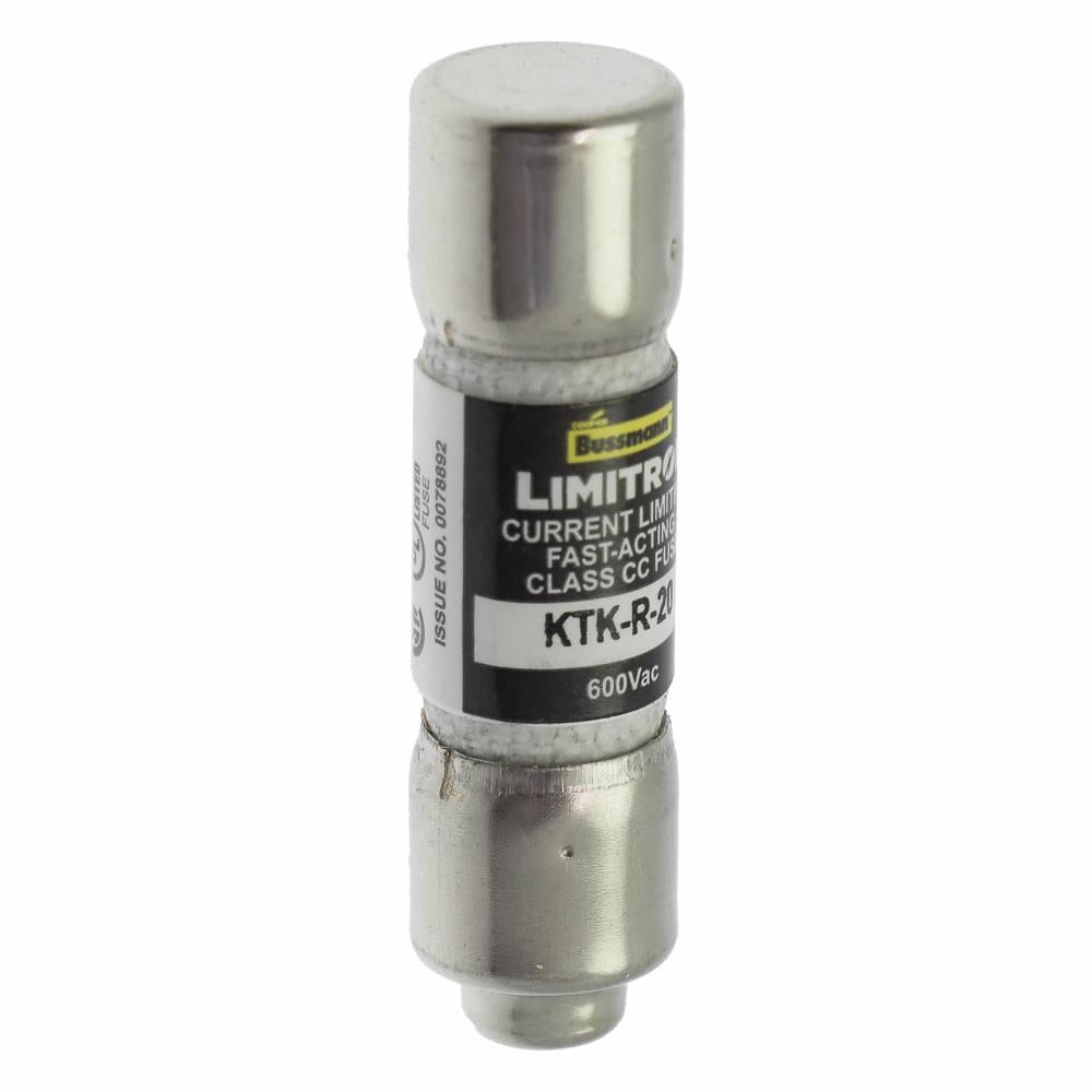 MARS 82920 FUSE CARTRIDGE 20A 600V KTK-R-20 11/2"L FAST ACTING