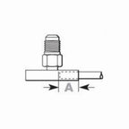 JB Industries A31135 Braze Tee, 5/16 x 3/8 in Nominal, ODS x Access x ODF