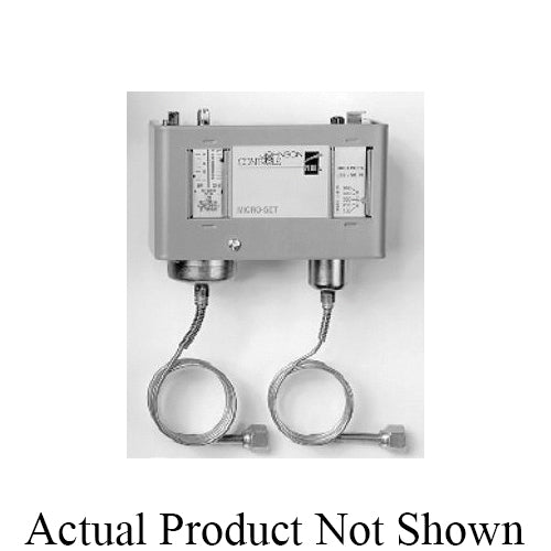 Johnson Controls P70LB-6C DUAL PRESSURE CON CONTROL W/CAP OW:12-80PSI,HIGH:100-500PSI