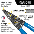 Klein 1010 8-1/8" LONG CRIMPER