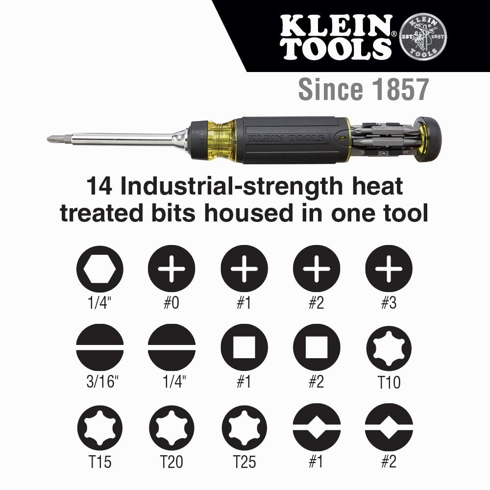 Klein 32305 15IN1 SCREWDRIVER RATCHET