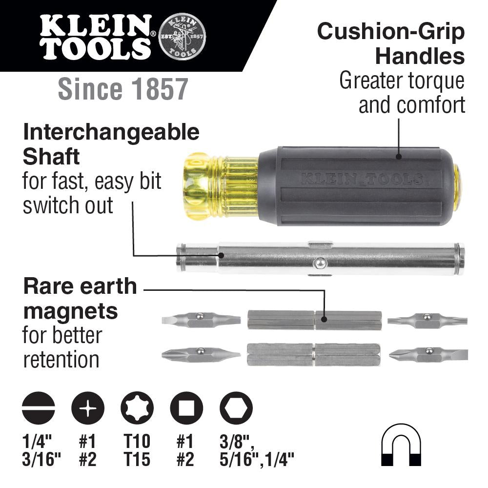 Klein 32500MAG 11IN1 SCREWDRIVER MAG