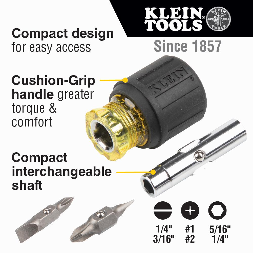 Klein 32561 STUBBY MULTI-BIT