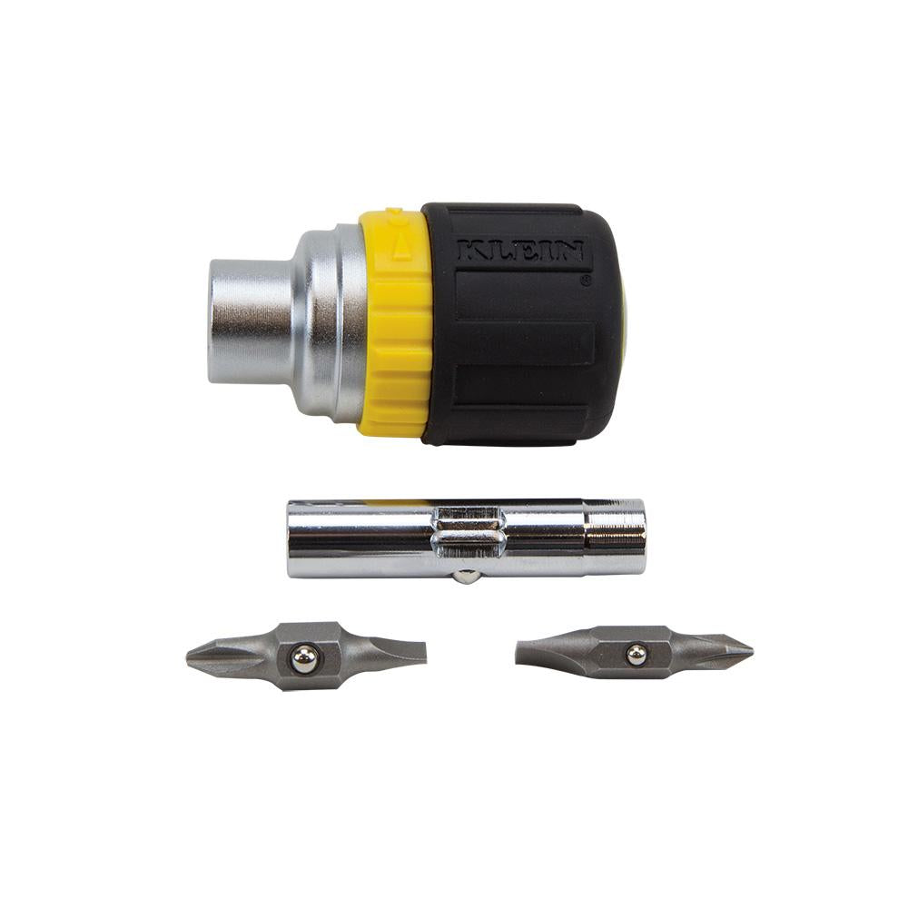 Klein 32593 SCREWDRIVER STUBBY 6IN1