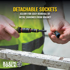 Klein 32768 3-IN-1 IMPACT FLIP 2-PC 5" & 3" LENGTH