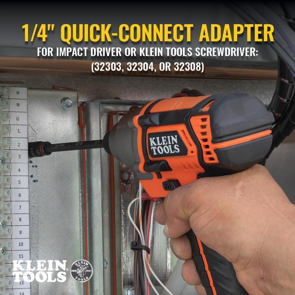 Klein 32768 3-IN-1 IMPACT FLIP 2-PC 5" & 3" LENGTH