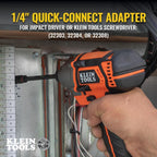 Klein 32768 3-IN-1 IMPACT FLIP 2-PC 5" & 3" LENGTH
