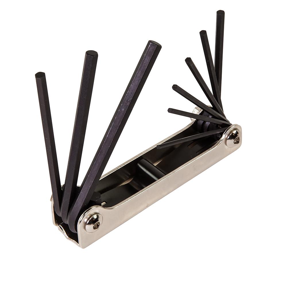Klein 70591 HEX KEY FOLDING SET 9PC