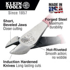 Klein D200028GLW PLIER DIAGONAL 8-1/16IN