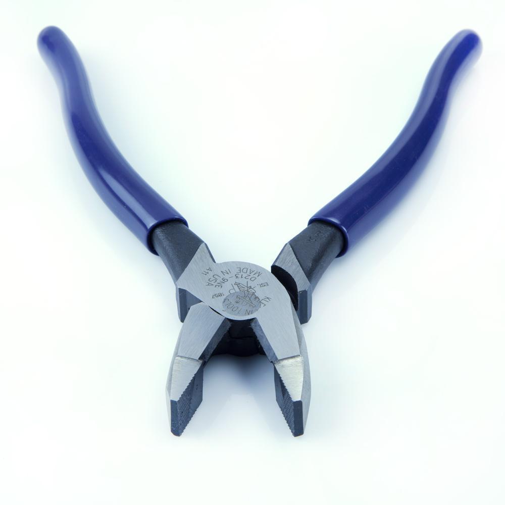 Klein D213-9NE LINEMANS SIDE CUT CUTTER 9"