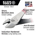 Klein D228-7 DIAGONAL CUTTER 71/ 71/4"L