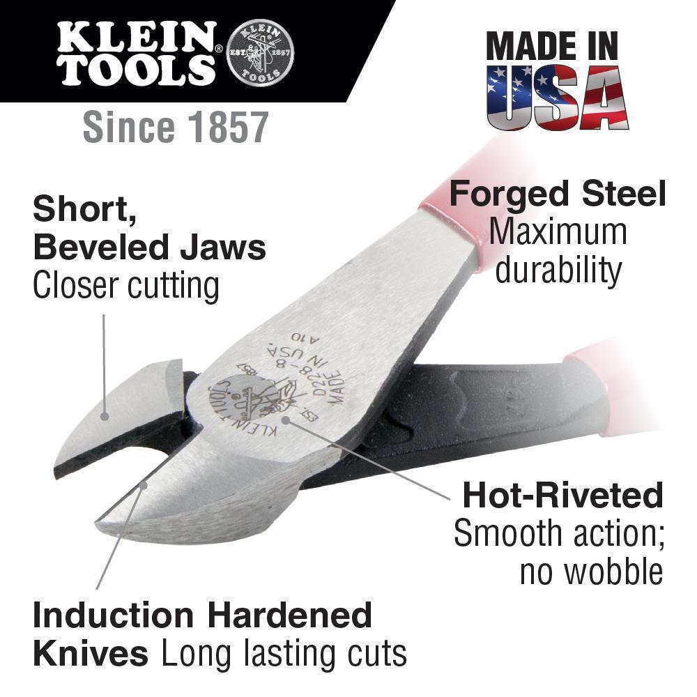 Klein D228-7 DIAGONAL CUTTER 71/ 71/4"L