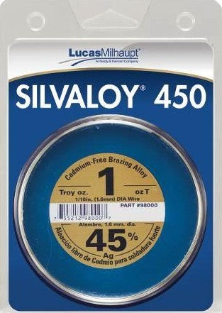 Lucas-Milhaupt 98000 450 BRAZE 45%1TOZ