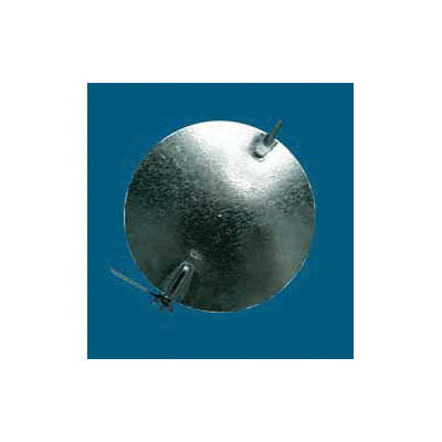 M&M METAL MDA-103 DAMPER 6IN BLANK W/ QUAD #300Q