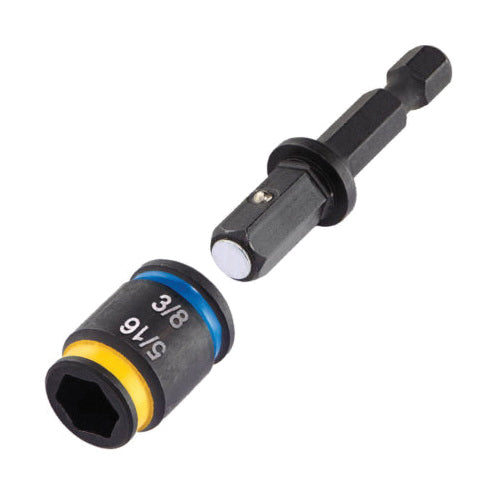 Malco  C-RHEX  MSHXLC1 Dual-Sided Cleanable Reversible Magnetic Hex Driver, 5/16 in, 3/8 in Hex Point, 6 in OAL
