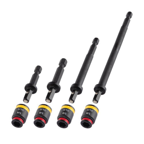 Malco  C-RHEX  MSHMLC Dual-Sided Cleanable Reversible Magnetic Hex Driver, 1/4 in, 5/16 in Hex Point, 4 in OAL