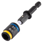Malco  MSHMLC1 Blue Magnetic Hex Chunk Driver, 5/16, 3/8 in Hex
