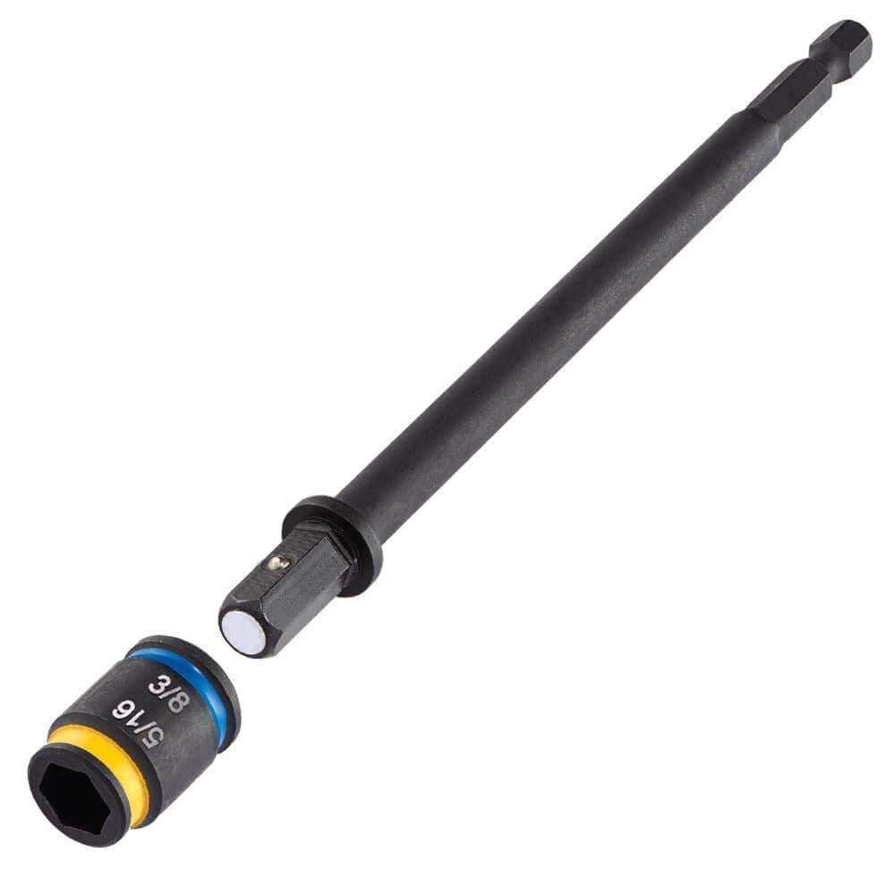 Malco  MSHC1 Blue Magnetic Hex Nut Driver, 5/16, 3/8 in Hex