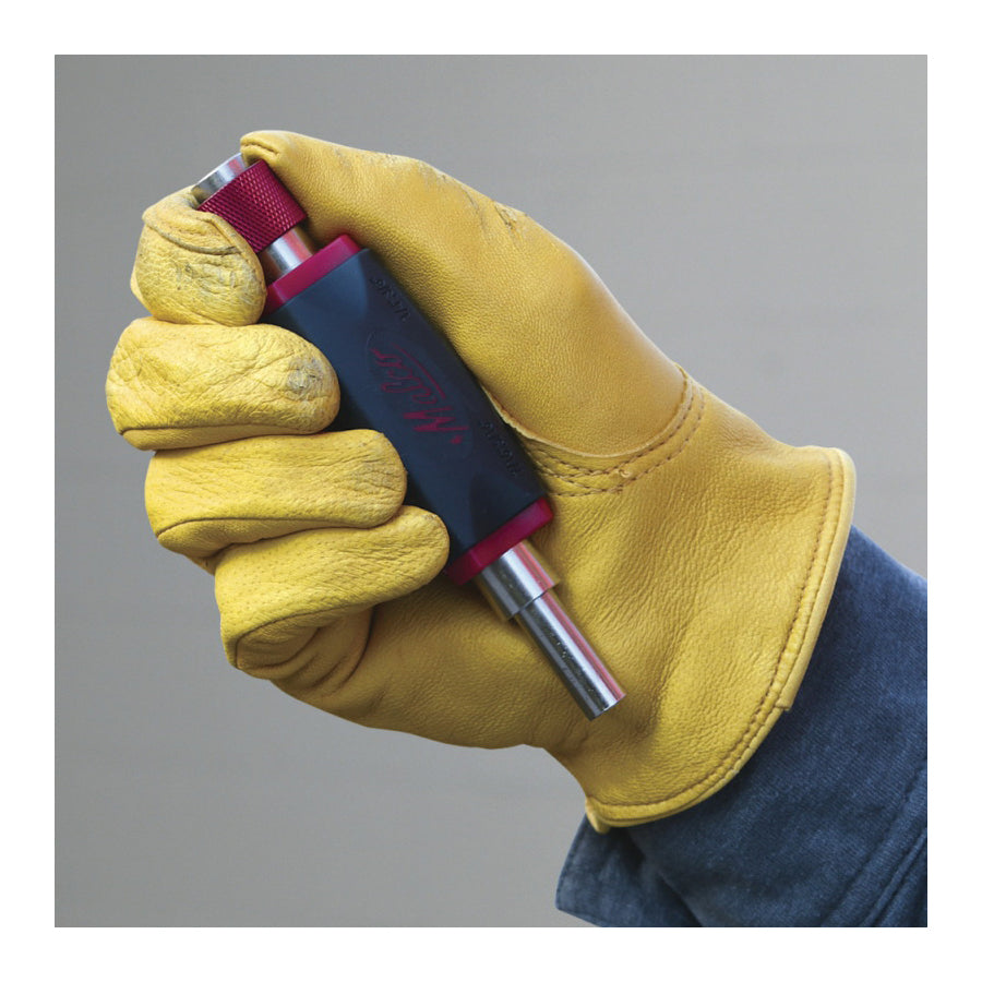 Malco  4IN1 Multi Socket Nut Driver, 1/4, 5/16, 3/8, 7/16 in, 3-Lobe/Non-Slip Handle