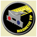 Malco  T425M Magnetic Tip Measuring Tape, 25 ft L x 1 in W Blade, Imperial Measuring System