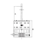 MARS 10861 AZURE BLWR MTR 1/2-1HP 1